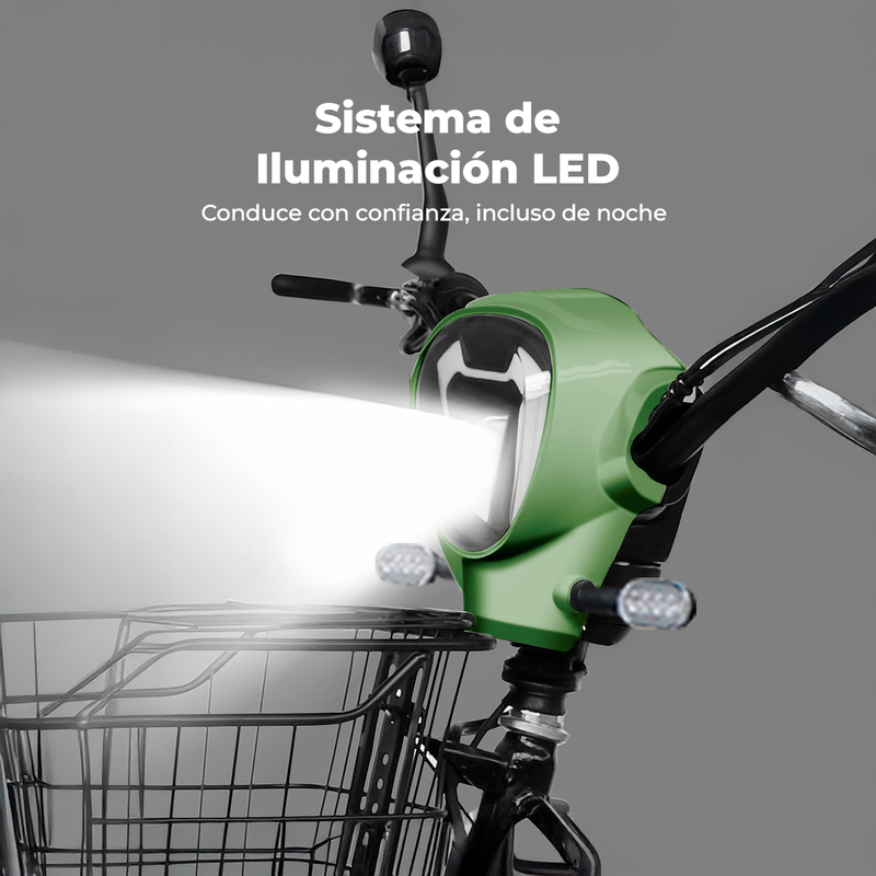 Bicimoto Electrica Ultrabyte Velocidad Maxima 35km/h Bateria 48V 12AH