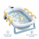 Tina Infantil Plegable con Termometro - Bañera para Bebe