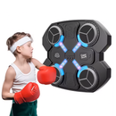 Maquina De Boxeo Musical Bluetooth Con Guantes Para Niños