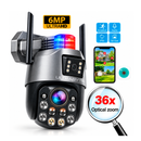 Camara Ip Ultrabyte WIFI Doble Lente Zoom Optico 36X Alarma Vision Nocturna B3