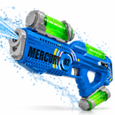 Pistola De Agua Recargable Luces Rgb Electrica Juguete MOD2