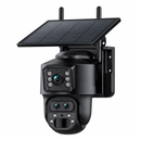 Camara Ip Solar Chip 4G Doble Lente Zoom Optico 15X Alarma Vision Nocturna T6
