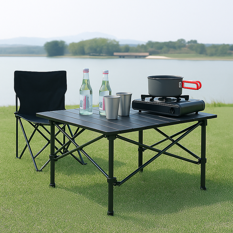 Mesa Plegable Camping Playa 53x50x50 cm