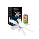 Foco LED Ventilador de Techo Control Remoto Luz Cálida Fría 40W 3 velocidades