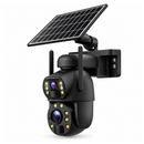 Camara Ip Solar Chip 4G Doble Lente Zoom Optico 36X Alarma Vision Nocturna Q69