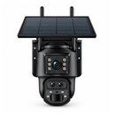 Camara Ip Solar Chip 4G Doble Lente Zoom Optico 15X Alarma Vision Nocturna T6