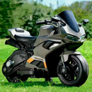 Moto Electrica para Niños Grandes KQT-V8 + Luces