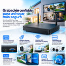 Nvr Ezviz X5s 8W Grabador Wifi 8 Canales Hasta 8tb