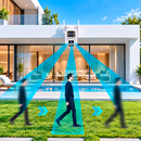 Camara Ip Ultrabyte WIFI Doble Lente Alarma Vision Nocturna A33