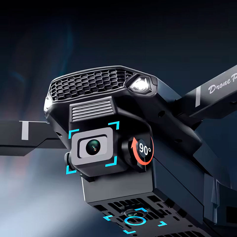 Drone E88 Con Pantalla Control Remoto + WiFi Doble Camara + Estuche