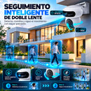 Camara IP Wifi Ezviz HB90 2k 360° Panel Solar Zoom Alexa Seguridad Exterior