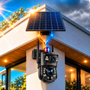 Camara Ip Ultrabyte Solar WIFI Doble Lente Zoom Optico 36X Alarma Vision Nocturna RBX-SD6036