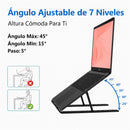 Soporte Aluminio Plegable Para Laptop - Macbook Regulable
