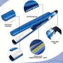 Trio Plancha Alisador Nano Rizador Ondulador Peineta Tenaza