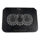 Cooler Ventilador para Laptop hasta 17" 6 Niveles 2 puerto USB N33-C-11