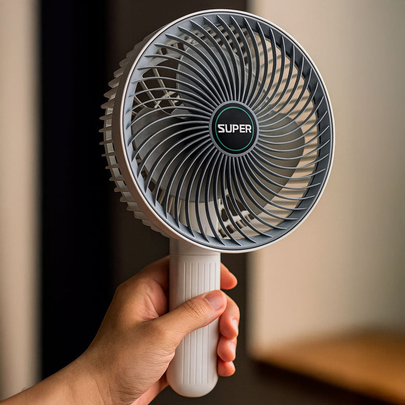 Ventilador Portátil Recargable para Escritorio o Mesa