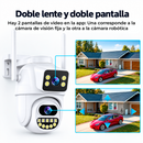 Camara Ip Ultrabyte WIFI Doble Lente Alarma Vision Nocturna A33