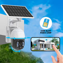 Camara Ip  Solar con Chip + Bateria Recargable Vision Nocturna TQ5