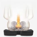 Cojin para Asiento + Respaldar Lumbar - Material Memory Foam con Gel Tech