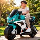 Moto Electrica para Niños Grandes KQT-V8 + Luces