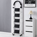 Escalera Plegable 5 Pasos Resistente Y Antideslizante Hasta 120KG
