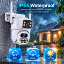Camara Ip Ultrabyte WIFI Doble Lente Alarma Vision Nocturna A33