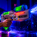 Pistola De Agua Recargable Luces Rgb Electrica Juguete MOD2