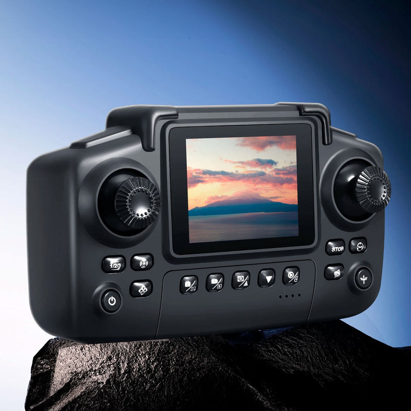 Drone E88 Con Pantalla Control Remoto + WiFi Doble Camara + Estuche