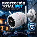 Camara IP Wifi Ezviz H3C 2k 360° Audio Bidireccional Zoom Alexa Seguridad Exterior