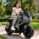 Moto Electrica para Niños Grandes KQT-V8 + Luces