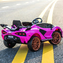 Carro Electrico para Niñas XGZ7188L + Parlante Bluetooth + Control Remoto