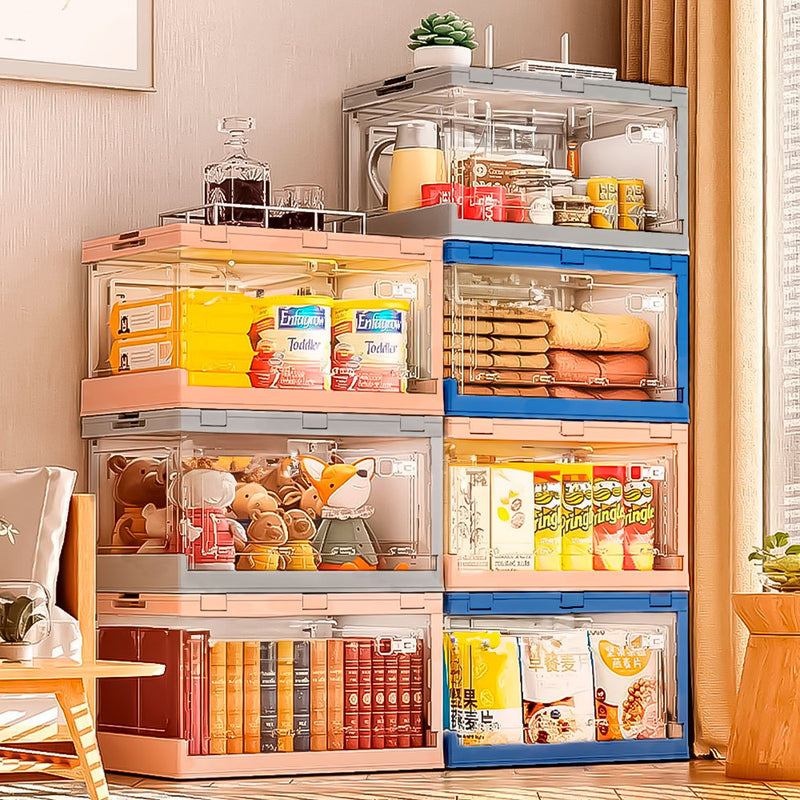 Caja Organizadora de Uso Multiple Apilable - Juguetes Libros