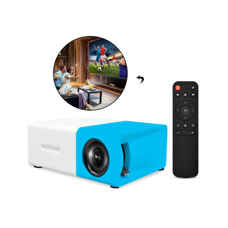 Mini Proyector Portatil Full HD - Cine En Casa - Laptop PC