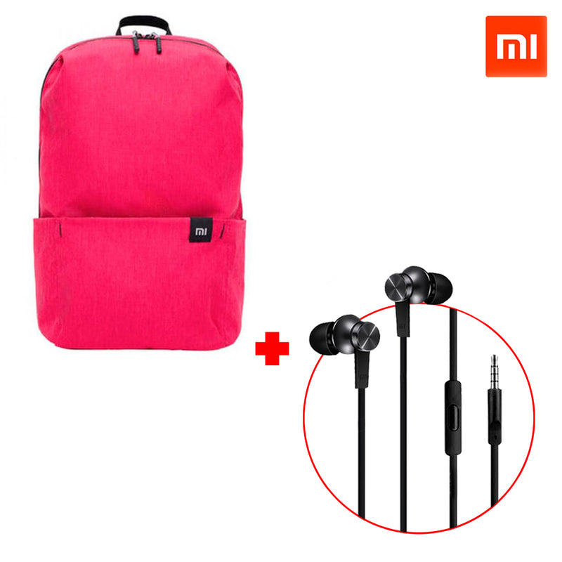 Mochila Xiaomi Casual 10L + Audifonos Piston