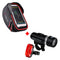 Holder Wheel Up Impermeable + Luz LED Frontal y Trasera para Bicicleta