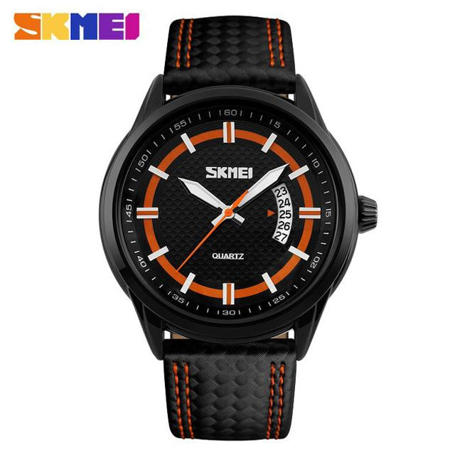 Reloj SKMEI 9116 Analogico de Cuero