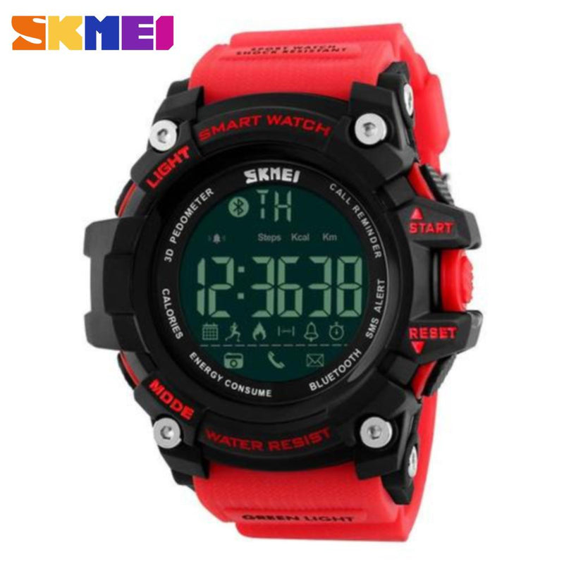 SmartWatch SKMEI 1227 Acuático Antigolpes Podómetro Contometro de Calorías