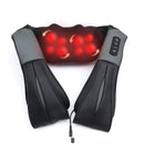 Masajeador Electrico Shiatsu Con Calor Para Cuello Y Espalda - Cabezales Giratorios