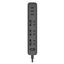 Regleta Xiaomi Mi Power Strip con 3 Enchufes Universales y 3 Puertos USB