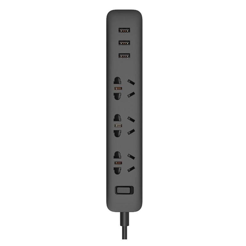 Regleta Xiaomi Mi Power Strip con 3 Enchufes Universales y 3 Puertos USB