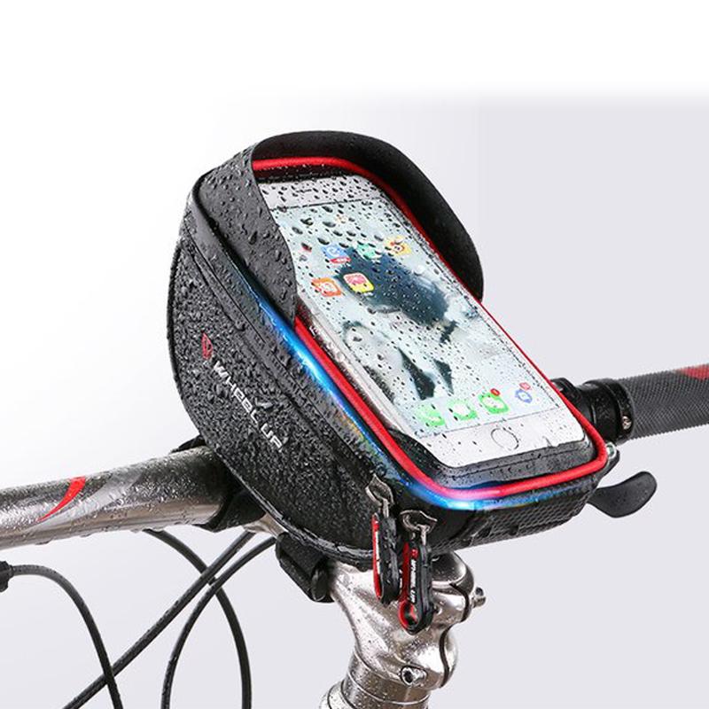 Holder Con Bolso Wheel Up Para Bicicleta  Impermeable