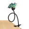 Sujetador Flexible para Celular con Base Metalica  - Ideal para cama o escritorio- Celulares hasta 6"