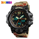 Reloj SKMEI 1327 Analogico y Digital Acuático Antigolpes Cronometro y Alarma