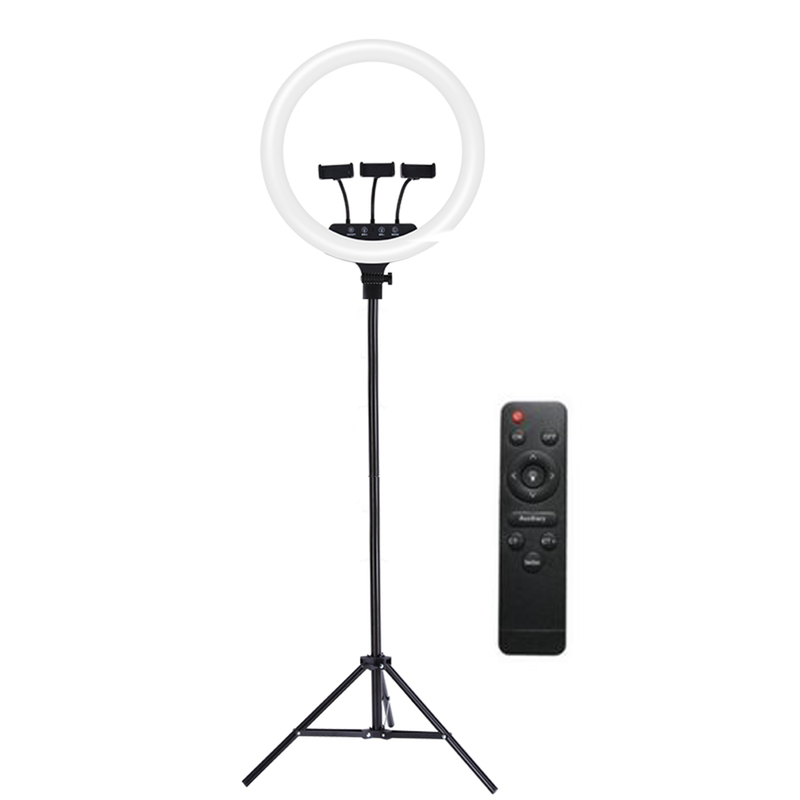Aro de Luz LED 45cm PROFESIONAL Joy Room + Trípode + 3 Holders + Panel Táctil + Control Remoto JR-ZS228-AKL05
