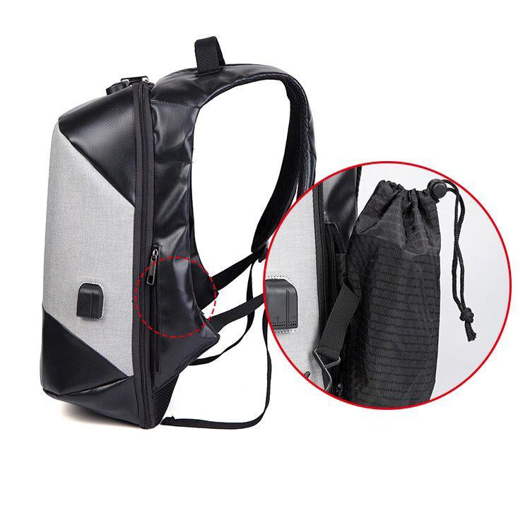 Mochila Anti robo ULTRABYTE MOD2 Para Laptop con Puerto De Carga Usb, Puerto para Audifonos 3,5mm y Candado