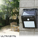 Lampara Solar Ultrabyte con 20 Focos LED + Sensor de Movimiento - Alta Resistencia a Exteriores