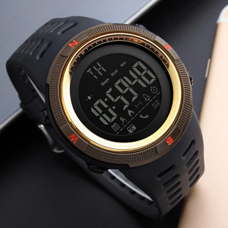 SmartWatch SKMEI 1250 Acuático Antigolpes Podómetro Contometro de Calorías