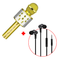 Micrófono Parlante Ultrabyte WS-858 + Audífono Xiaomi Piston HSEJ03JY
