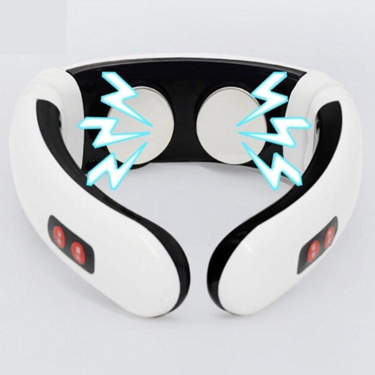 Masajeador Electrico Ultrabyte MY-518 Con Electrodos y Discos Magneticos 3D Para el Cuello Y Espalda