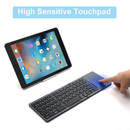 Teclado Bluetooth Plegable Compatible Con Celulares, Tablets, PC, Laptop